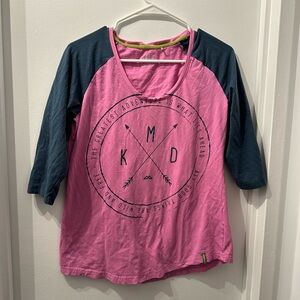 Kathmandu Pink and Blue Adventure Shirt